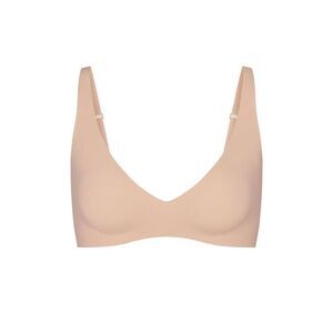 Skims Naked Plunge Bralette Mica Size Medium